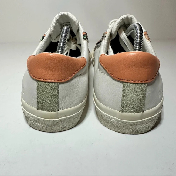 Women's Madewell Sidewalk Low Top Sneakers Size 8 Wave Edition Leather (76 Box10 - Picture 9 of 9